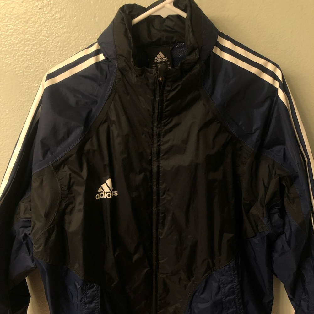Mens Adidas large waterproof jacket